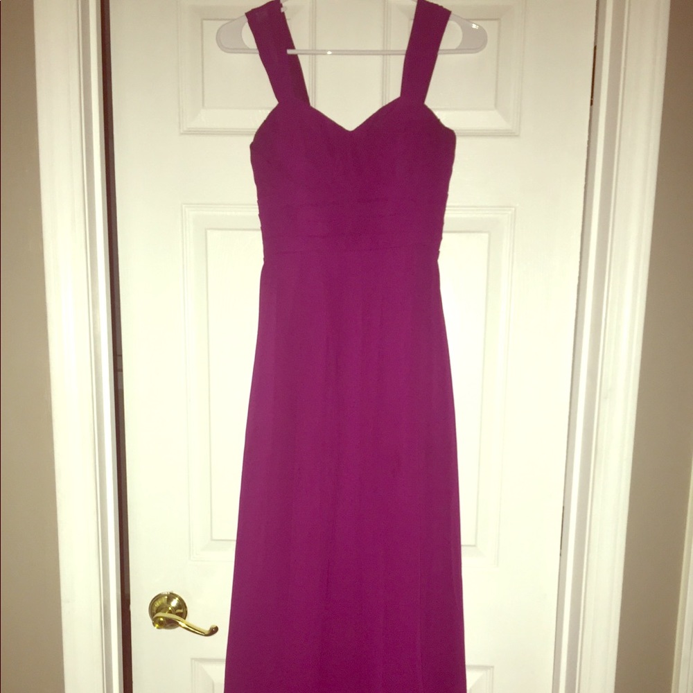 Long Bridesmaid Dress